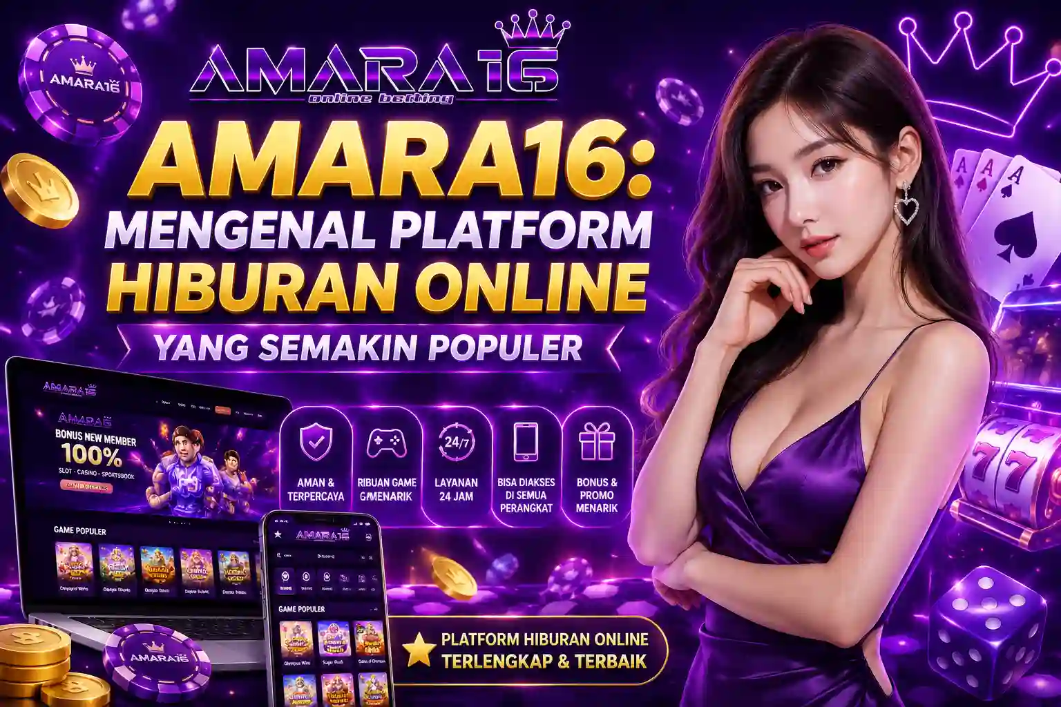 AMARA16: Mengenal Platform Hiburan Online yang Semakin Populer
